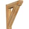 Ekena Millwork Traditional Slat Rough Sawn Outlooker, Western Red Cedar, 8"W x 32"D x 36"H OUT08X32X36TRA06RWR - alternate 1